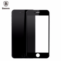 Скрийн протектор от закалено стъкло 3D Full Cover Оригинален BASEUS за Apple Iphone 7 Plus 5.5 / Apple iPhone 8 Plus 5.5 черен кант